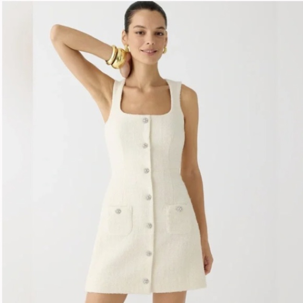 NWT - Never worn - JCrew Sophia sleeveless dress with jewels